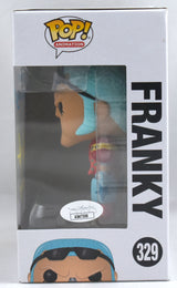 Patrick Seitz Signed Funko POP One Piece Franky w / Inscription #329 - JSA #14