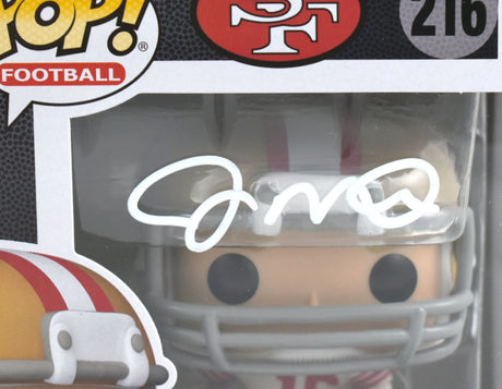 Joe Montana Autographed San Francisco 49ers Funko Pop #216 - Fanatics *White