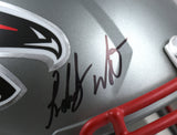 Roddy White Autographed Atlanta Falcons F/S Flash Speed Helmet-Beckett W Holo