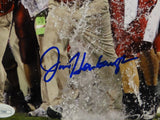 Jim Harbaugh Autographed 8x10 Stanford Cardinals Photo- JSA Authenticated