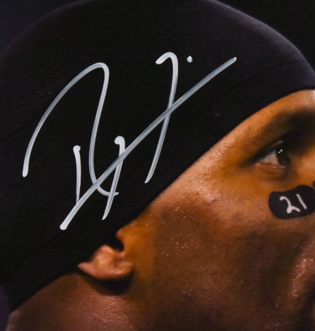 Ray Lewis Signed Ravens 8x10 Close Up Photo - Beckett W Hologram *White