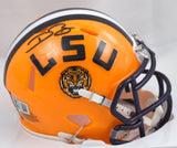 Dwayne Bowe Autographed LSU Tigers Speed Mini Helmet-Beckett W Hologram *Black