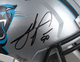 Julius Peppers Autographed Carolina Panthers F/S Speed Helmet - Beckett W Holo