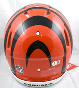 Tee Higgins Autographed Bengals F/S Speed Authentic Helmet - Beckett W Hologram