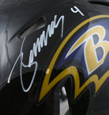 Zay Flowers Signed Baltimore Ravens F/S Speed Authentic Helmet - Beckett W Holo