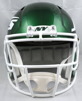 Malachi Corley Autographed New York Jets F/S Speed Helmet - Beckett W Hologram