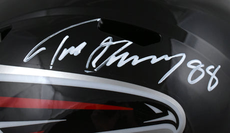 Tony Gonzalez Autographed Atlanta Falcons F/S Speed Helmet- Beckett W Hologram