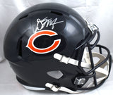 DJ Moore Autographed Chicago Bears F/S Speed Helmet - Beckett W Hologram