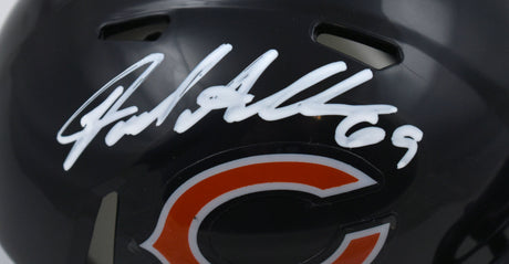 Jared Allen Autographed Chicago Bears Speed Mini Helmet - Beckett W Hologram