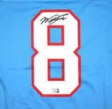 Will Levis Signed Tennessee Titans Nike Light Blue Game Jersey - Fanatics *Black