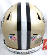 Rashid Shaheed Signed New Orleans Saints F/S Speed Flex Helmet - Beckett W Holo