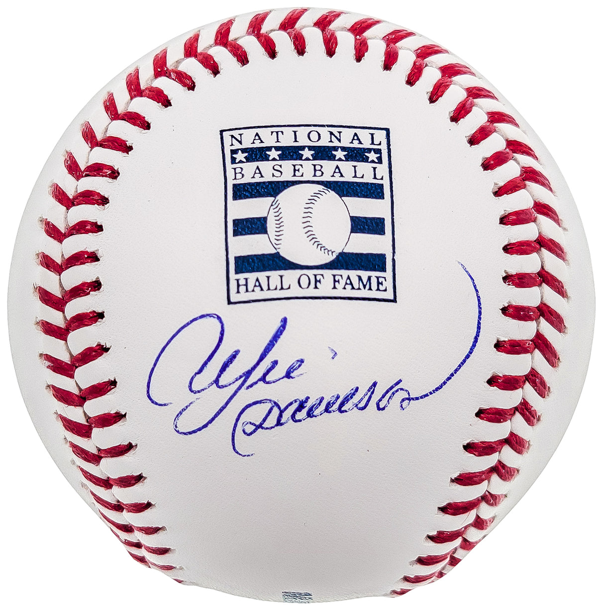 Andre Dawson Autographed Official MLB HOF Logo Baseball Montreal Expos Beckett BAS QR Stock #202052