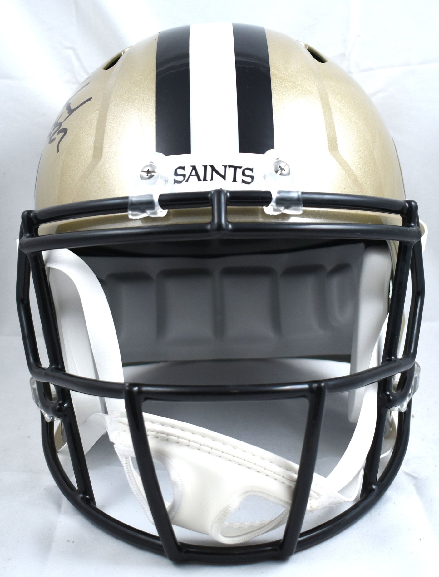 Rashid Shaheed Autographed New Orleans Saints F/S Speed Helmet - Beckett W Holo