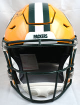 Brett Favre Signed Green Bay Packers F/S Speed Flex Helmet - Beckett W Hologram