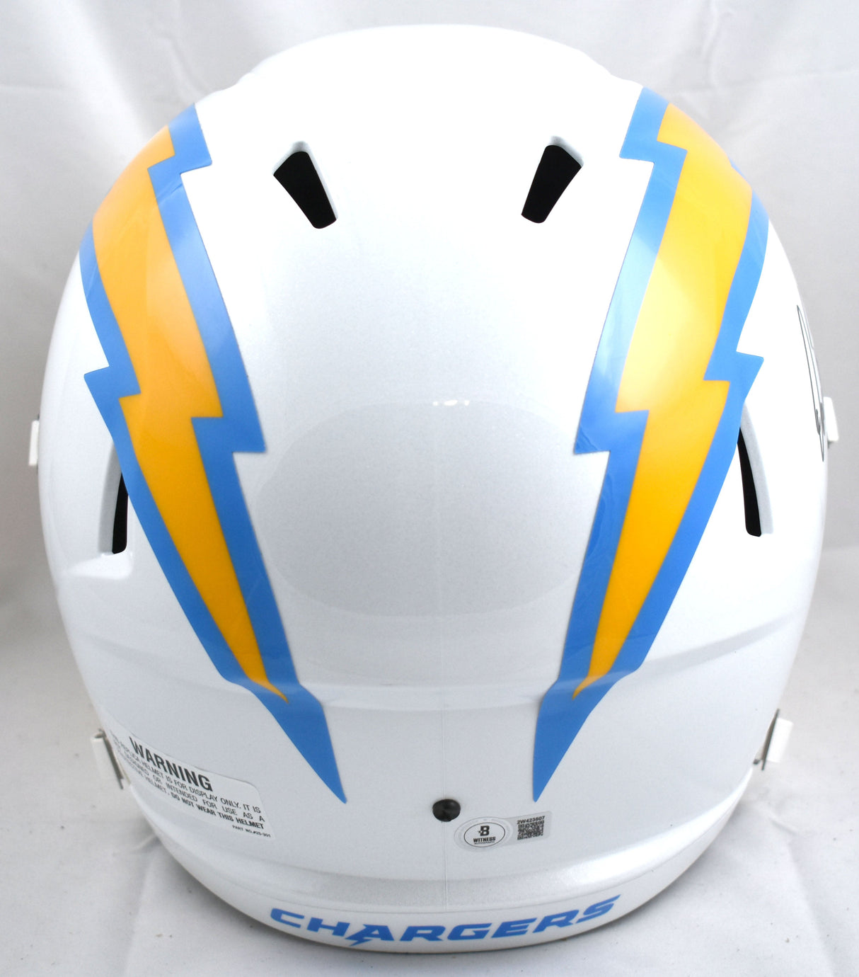 Dan Fouts Autographed Chargers 2020 F/S Speed Helmet - Beckett W Hologram *Black