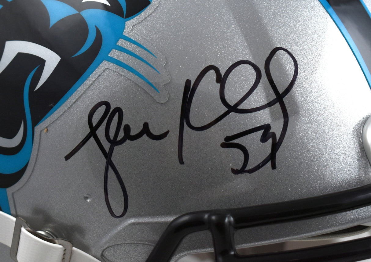 Luke Kuechly Signed Carolina Panthers F/S Speed Authentic Helmet- Beckett W Holo