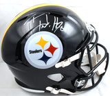 TJ Watt Autographed Pittsburgh Steelers F/S Speed Helmet - Beckett W Holo *White