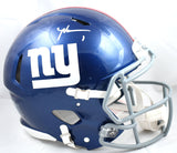 Malik Nabers Signed New York Giants F/S Speed Authentic Helmet - Fanatics *White