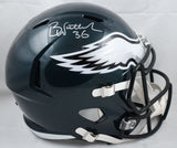 Brian Westbrook Autographed Philadelphia Eagles F/S Speed Helmet- Beckett W Holo