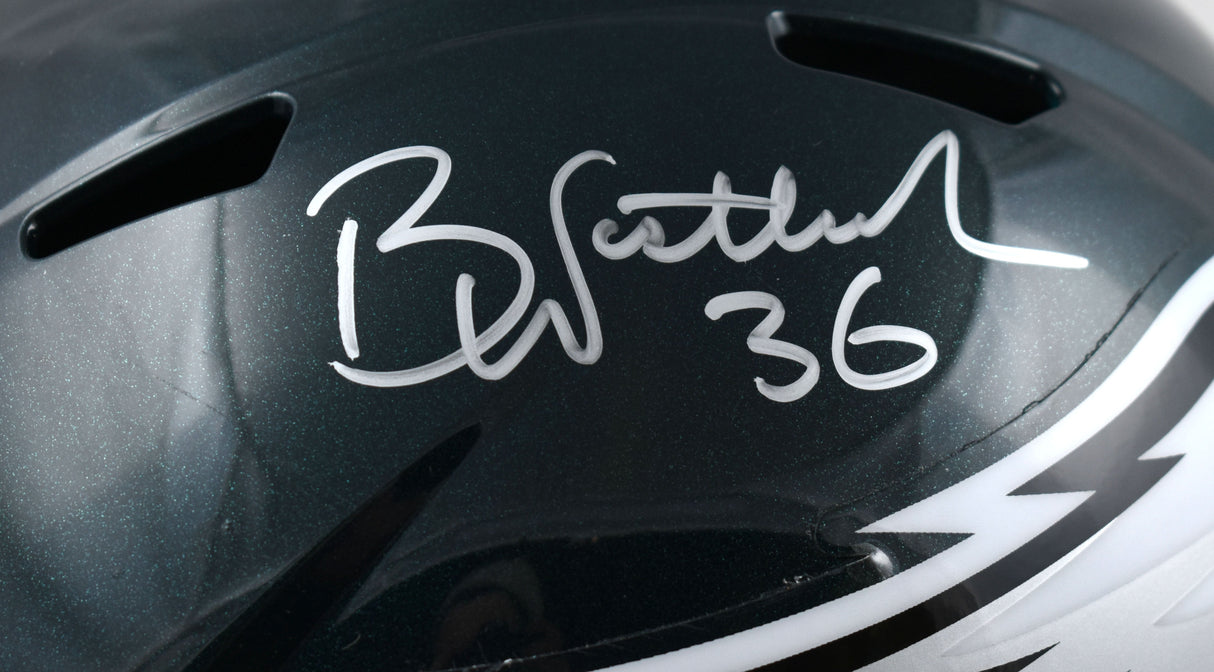 Brian Westbrook Autographed Philadelphia Eagles F/S Speed Helmet- Beckett W Holo