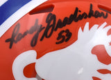 Randy Gradishar Signed Broncos 1966 Speed Mini Helmet w/ HOF- Beckett W Hologram