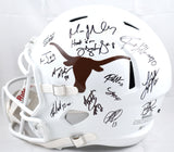 2005 Texas Longhorns Autographed F/S Speed Helmet - Ai Verified *Black