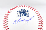 Jose Altuve Autographed Rawlings World Series OML Baseball - Beckett W Hologram