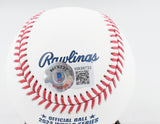 Jose Altuve Autographed Rawlings World Series OML Baseball - Beckett W Hologram