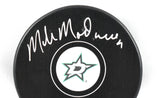 Mike Modano Autographed Dallas Stars NHL Hockey Puck Beckett W Hologram *Silver