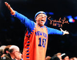 Spike Lee Autographed New York Knicks 16x20 HOF Photo - Beckett W Hologram