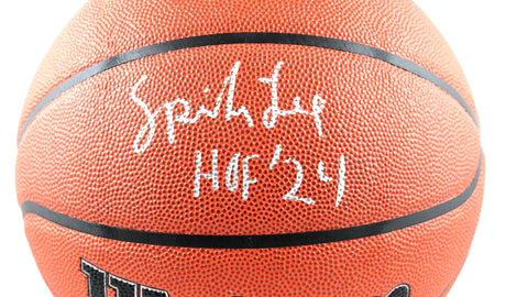 Spike Lee Autographed Authentic Series NBA Wilson Basketball HOF- Beckett W Holo