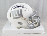 Odell Beckham Jr Autographed New York Giants Ice Mini Helmet- JSA Auth *Black