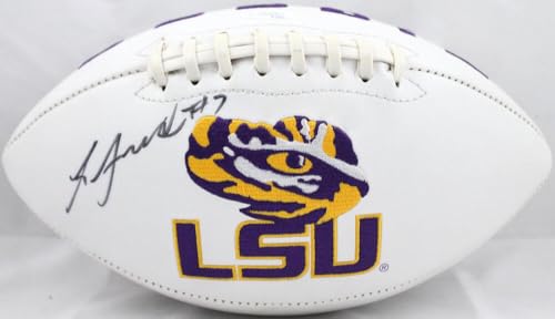 Leonard Fournette Autographed LSU Tigers Logo Football- JSA Authenticated