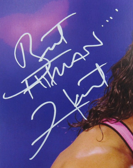 Bret Hart Signed Auto Autograph 8x10 Photo PSA/DNA In The Presence COA