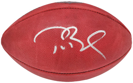 Tom Brady Autographed Official NFL Leather Football New England Patriots Fanatics Holo Stock #202346