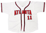 Atlanta Braves Gary Sheffield Autographed White Jersey JSA Stock #202330