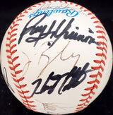 1989 Seattle Mariners Team Autographed Official AL Baseball With 24 Signatures Including Ken Griffey Jr. Rookie Beckett BAS #AA01196