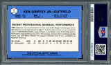 Ken Griffey Jr. Autographed 1988 Best Platinum Rookie Card #1 San Bernardino Spirit PSA 5 Auto Grade Gem Mint 10 PSA/DNA #63679977