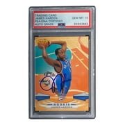 James Harden Signed Slabbed 2009 Panini #303 Rookie Card PSA/DNA Gem MT 10 - Sports Integrity