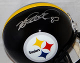 Heath Miller Autographed Pittsburgh Steelers F/S Helmet- JSA Witnessed Auth