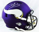 Daunte Culpepper Signed Minnesota Vikings F/S Speed Helmet - JSA W Auth *White