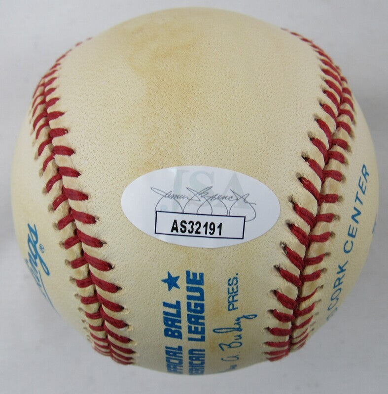 Reggie Jackson Signed Auto Autograph Baseball w/ Insc JSA AS32191