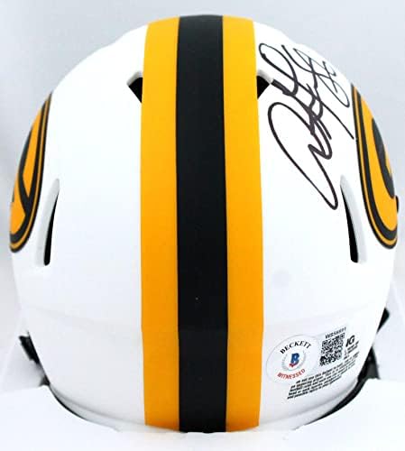 Antonio Freeman Autographed GB Packers Lunar Speed Mini Helmet-Beckett W Holo