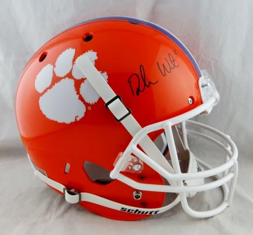 Deshaun Watson Autographed Clemson Tigers F/S Schutt Helmet - JSA W Auth *Black