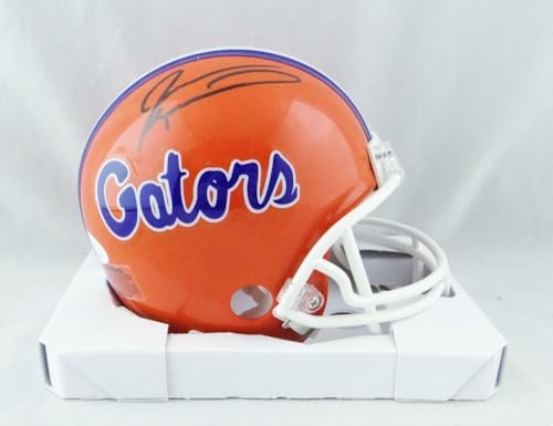 Jevon Kearse Autographed Florida Gators Mini Helmet - JSA W Auth *Black