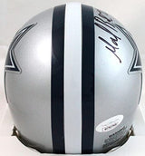 Marion Barber Autographed Dallas Cowboys Mini Helmet-JSA W *Black