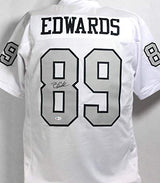 Bryan Edwards Autographed Color Rush Pro Style Jersey - Beckett W Auth *8