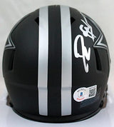 Deion Sanders Autographed Dallas Cowboys Eclipse Speed Mini Helmet-BeckettW Holo