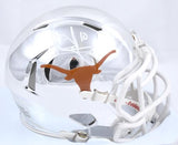 Vince Young Autographed Texas Longhorns Chrome Speed Mini Helmet- Beckett W Holo