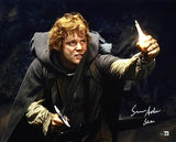 Sean Astin Autographed The Lord of the Rings 16x20 Close Up Photo-Beckett W Holo